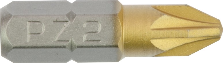 BIT PZ2X25 mm TIN - 10 bal.